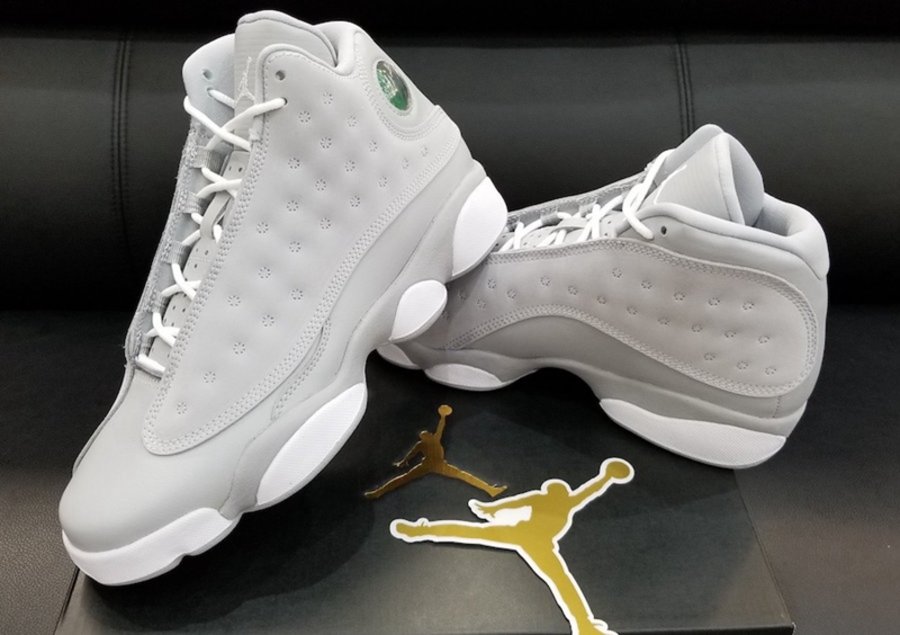Air Jordan 13 GS,Wolf Grey,439  又一款女生专属！Air Jordan 13 GS “Wolf Grey” 本月末登场