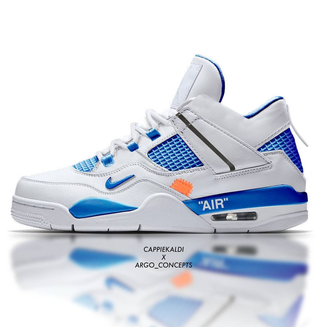 AJ4,Air Jordan 4  脑洞不小！球鞋爱好者设计 Air Jordan 4 假想联名欣赏