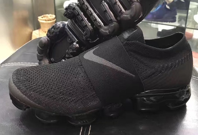 Air VaporMax,Nike,CdG  明年年初登场！绑带鞋身 Air VaporMax 实物细节曝光