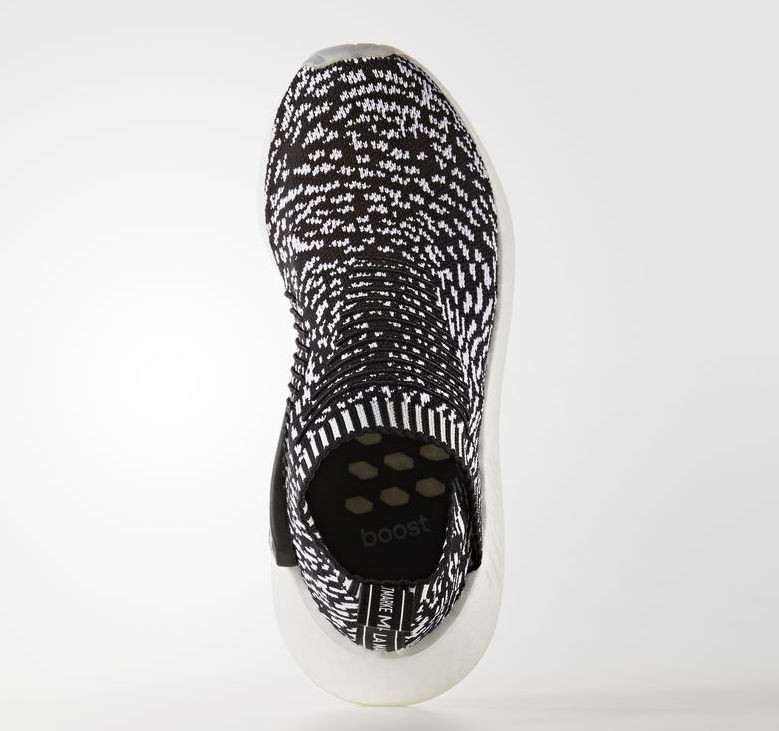 adidas,NMD City Sock 2  独特黑白演绎！全新发布 NMD City Sock 2 “Sashiko”配色