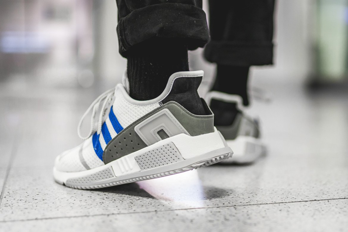 adidas,EQT Cushion ADV  清爽白蓝！EQT Cushion ADV 欧洲限定上脚欣赏