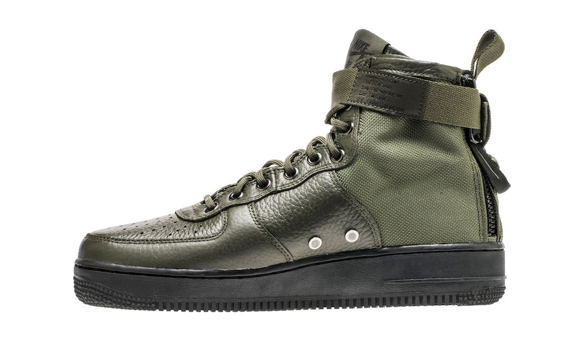 917753-300,SF-AF1,Nike 917753-300AF1 浓浓户外风，Nike SF-AF1 Mid 带来红杉绿配色