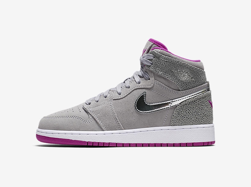 AJ1,Air Jordan 1 High  女生专属！全新配色 Air Jordan 1 High 月底发售
