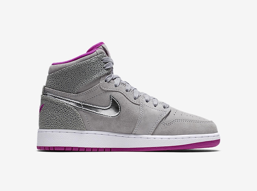 AJ1,Air Jordan 1 High  女生专属！全新配色 Air Jordan 1 High 月底发售