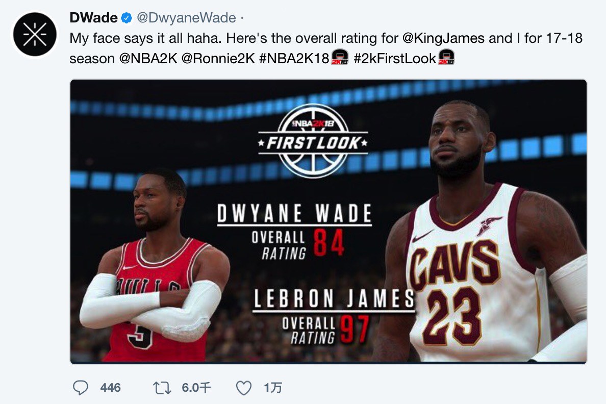 NBA 2K  谁才是联盟第一？NBA 2K 球员能力值曝光！