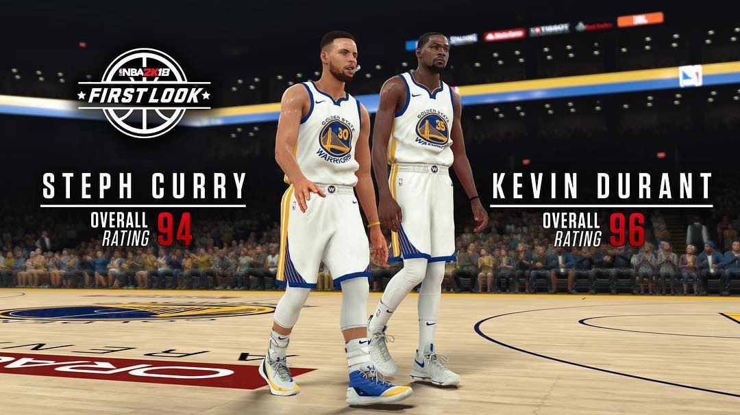NBA 2K  谁才是联盟第一？NBA 2K 球员能力值曝光！
