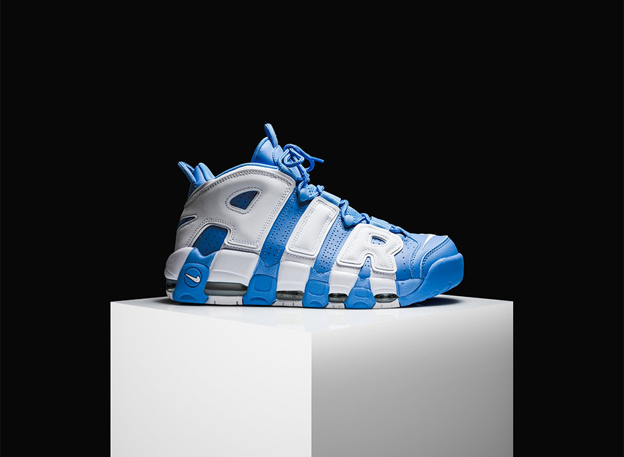 921948-401,Uptempo,大AIR,Nike 921948-401 活力先锋！北卡蓝配色终于登陆了 “大 AIR”
