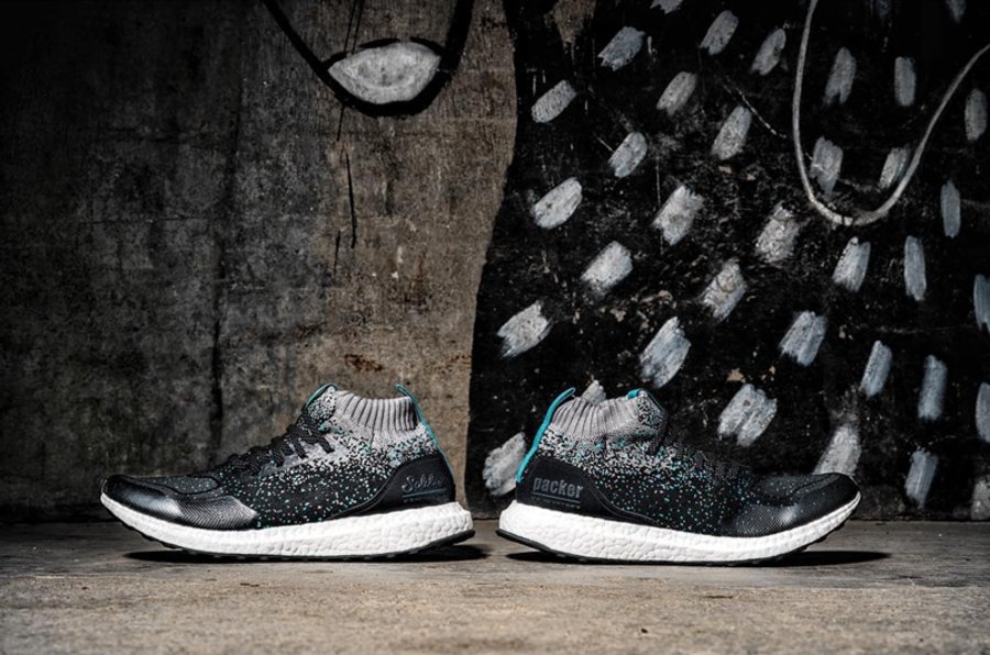Solebox,Packer Shoes,adidas,Co  重磅三方联名！又一款中帮版本 Ultra Boost Mid 实物曝光