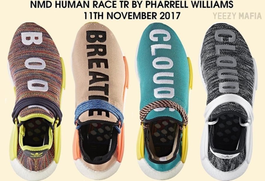 adidas,NMD,Human Race TR  超限量独占配色！菲董 NMD Human Race TR 市售信息公开
