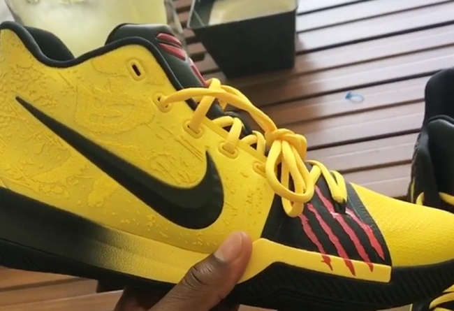 Nike,Kyrie 3  科比与欧文 Logo 合体！李小龙配色 Kyrie 3 发售日期公布！