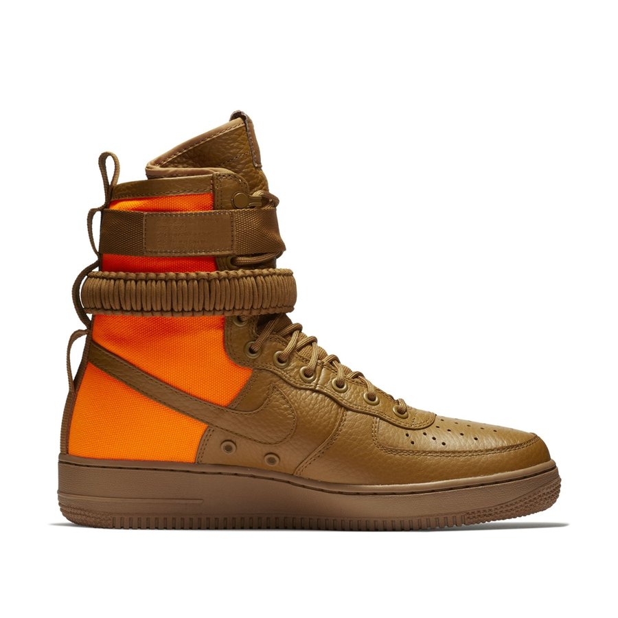 Nike,SF-AF1 QS  亮眼橙色细节！全新 Nike SF-AF1 QS 九月发售
