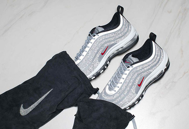 Nike,Air Max 97,927508-002  这双 Bling Bling 的水晶鞋你早上买到了么？