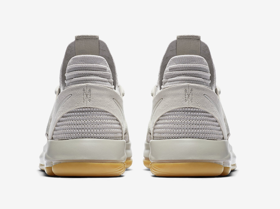 Nike,KD 10,897817-001  生胶外底！Nike KD 10 迎来一款全新素雅配色