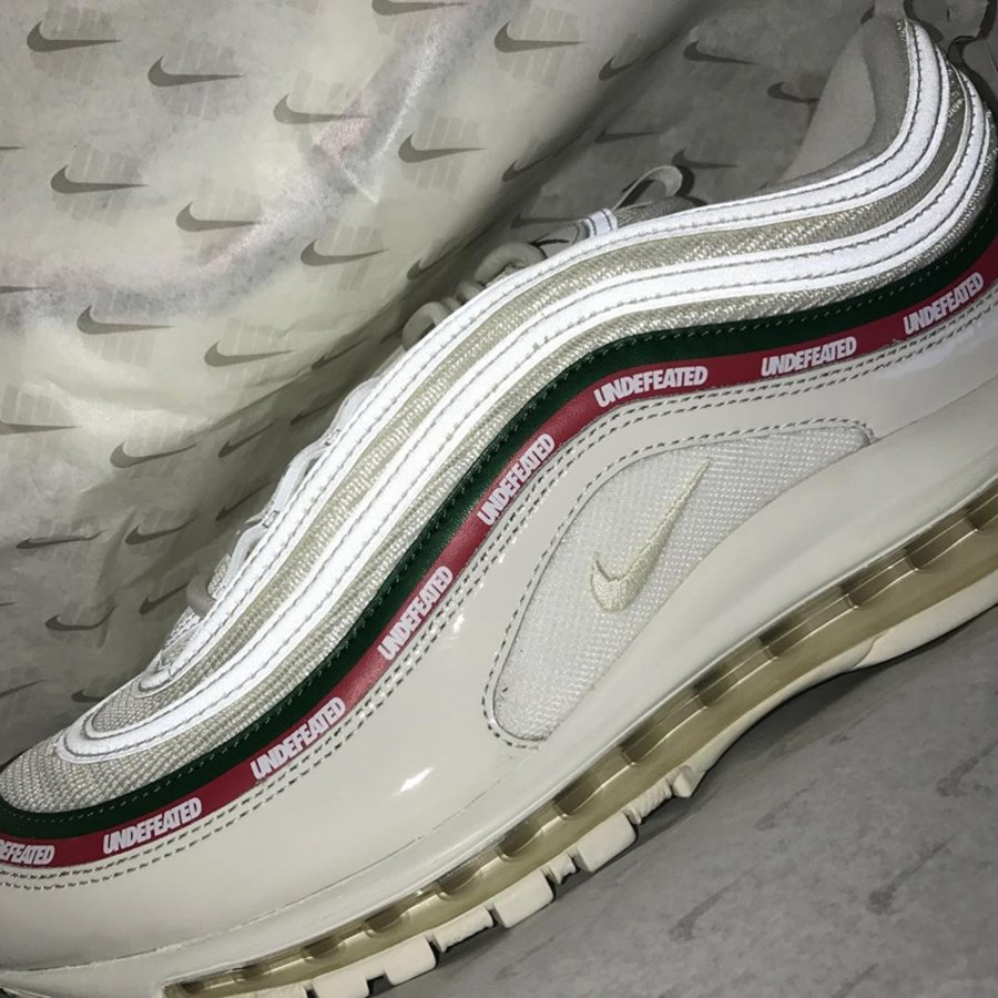 Undefeated,Air Max 97,Nike,AJ1  有望本月登场！白色版本 UNDFTD x Air Max 97 你期待吗？