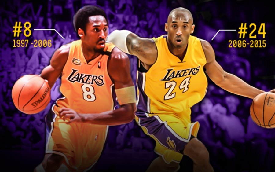 科比,Kobe  历史第一人！湖人队将为科比同时退役 8 和 24 号球衣！