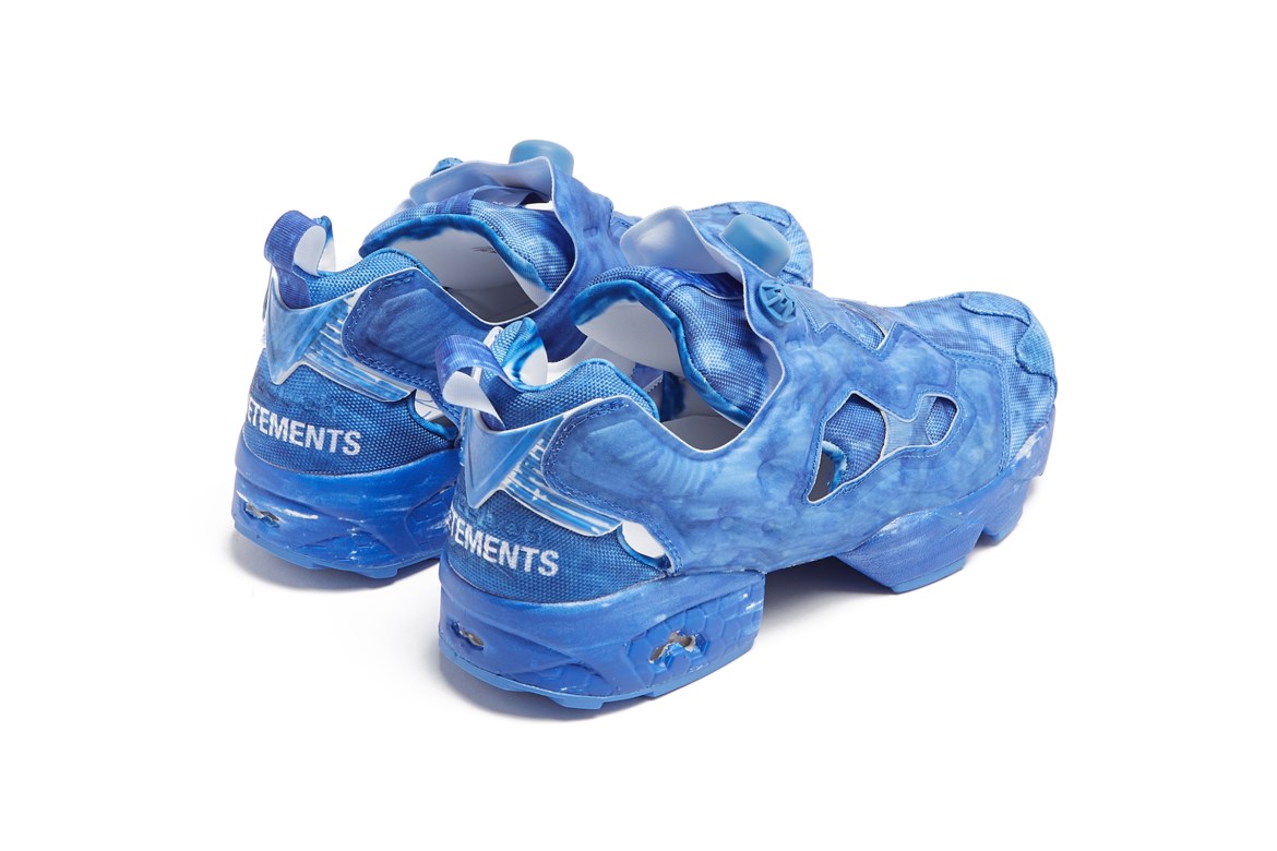 Reebok,Vetements,Instapump Fur  醒目扎染风格！Vetements x Reebok Instapump Fury 现已发售