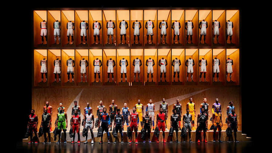 Nike,NBA,AJ  众多球星现身！Nike 正式发布 NBA 球衣，你也可以预定了！