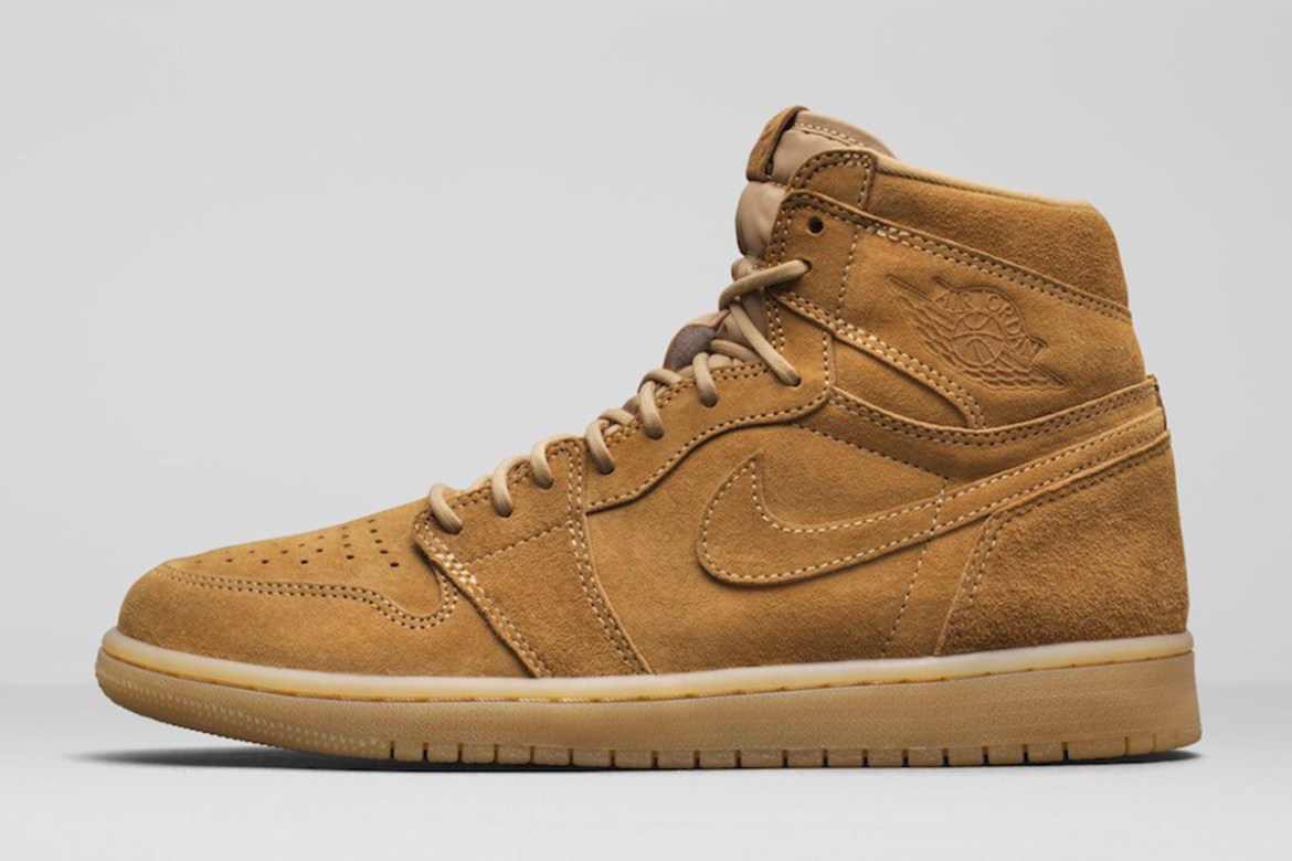 AJ1,Air Jordan 1,555088-710  小麦配色！全新 Air Jordan 1 “Wheat” 官图曝光