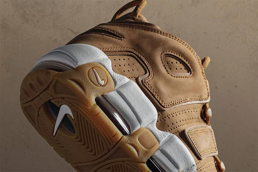 Uptempo,大AIR  小麦色登场！Nike Air More Uptempo “Flax” 10 月初发售
