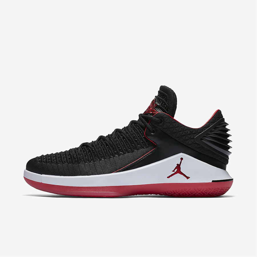 AA1256-001,AJ32,Air Jordan 32 AA1256-001 低帮版黑红 Air Jordan XXX2 Low “Banned” 官方图片释出