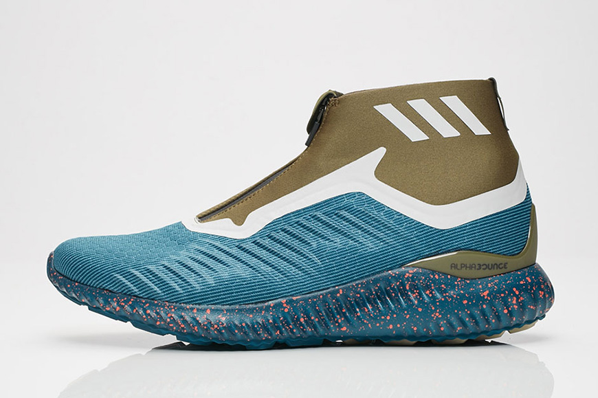 adidas,Alpha Bounce Zip  专为秋冬打造！中帮 Alpha Bounce Zip 机能感极强！