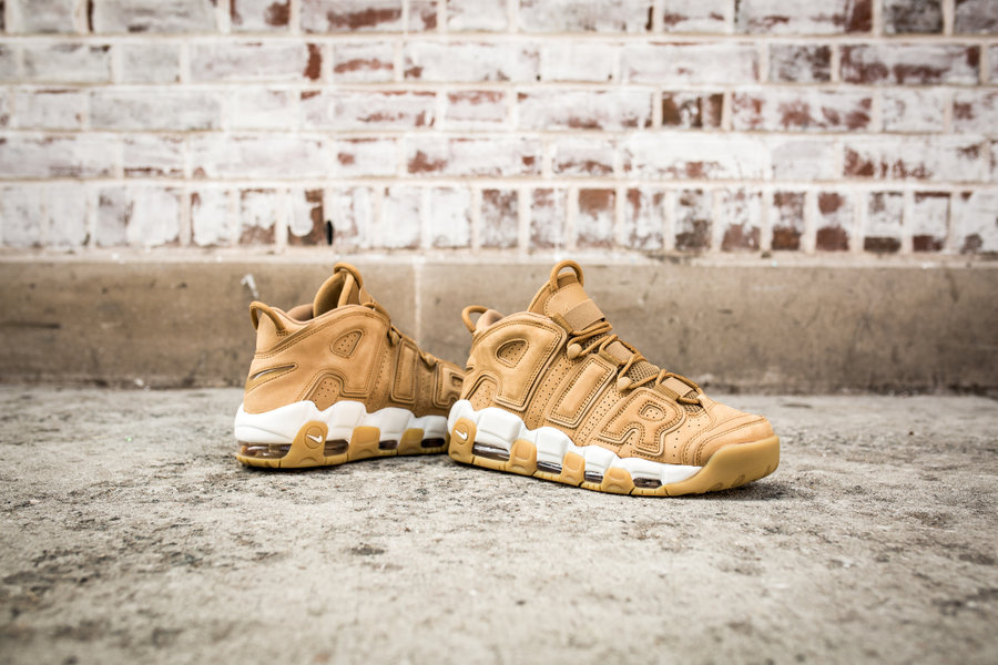 Nike,Air More Uptempo,AA4060-2  发售提醒！小麦配色 “大Air” 明日登陆官网