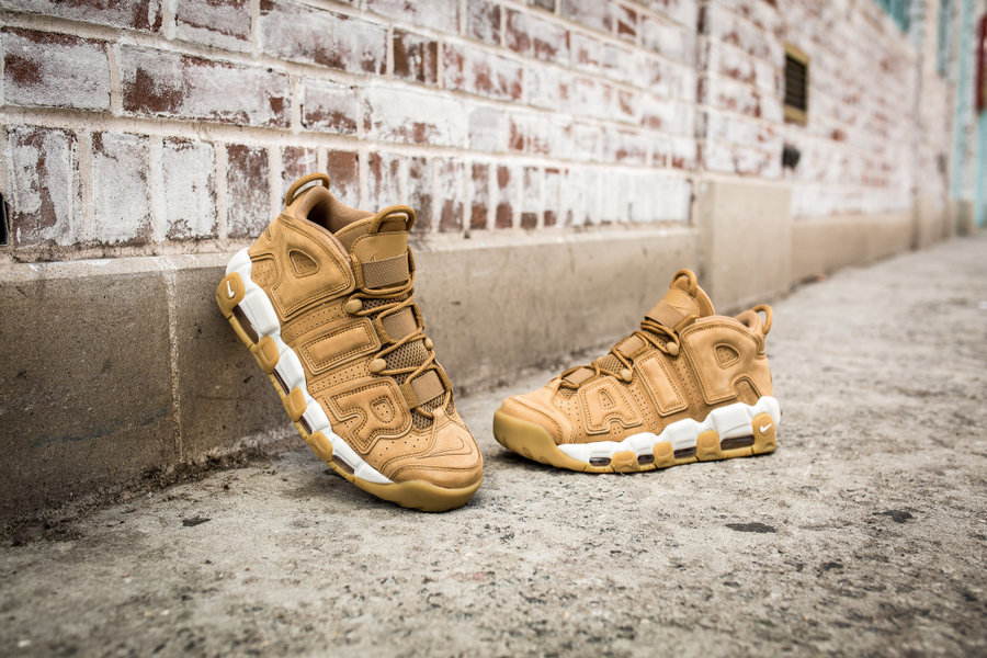 Nike,Air More Uptempo,AA4060-2  发售提醒！小麦配色 “大Air” 明日登陆官网