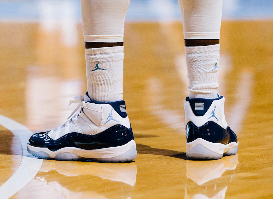 378037-123,AJ11,Air Jordan 11 378037-123AJ11 除了 Air Jordan 11 UNC，北卡大学的庆典上还有更多精彩！