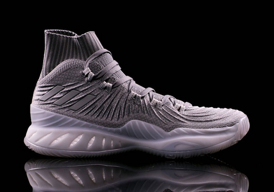 BY4470,adidas,Crazy Explosive  人气酷灰装扮!新配色 Crazy Explosive 17 PK 海外现已上架