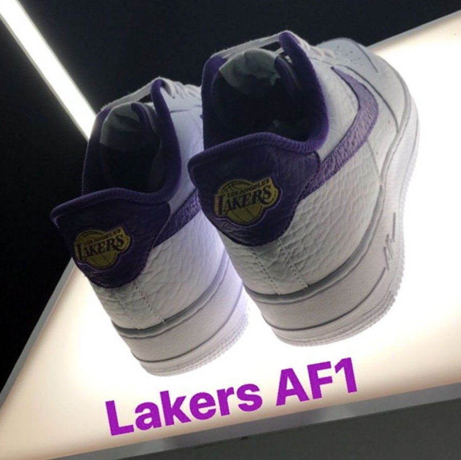 Nike,NBA,Air Force 1  NBA 球迷福利！球队主题配色 Air Force 1 实物曝光