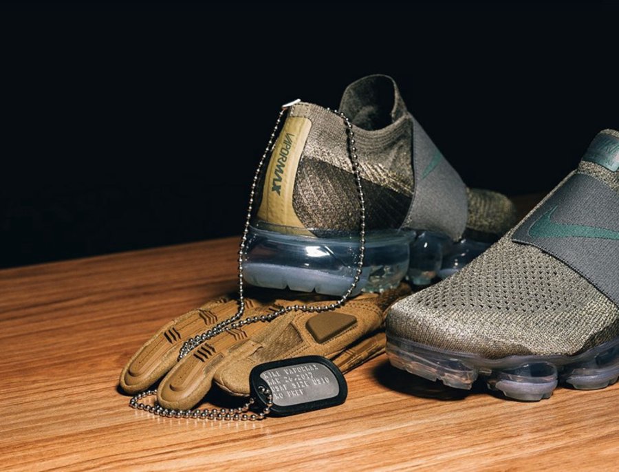 Air VaorMax,Nike,Laceless  精致的灰金装扮！又一款绑带版本 Air VaporMax 实物曝光