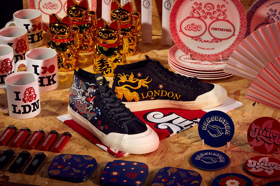 adidas,Consortium,JUICE,Footpa  精美刺绣！adidas Consortium 再次带来三方联名系列鞋款