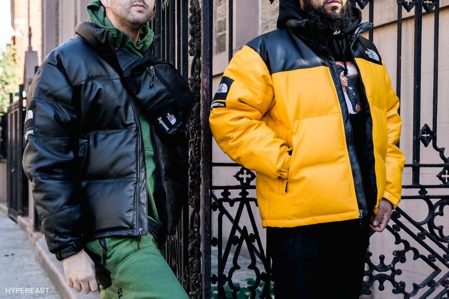 Supreme,The North Face  大开眼界！潮人们在 Sup x The North Face 发售现场都穿什么？