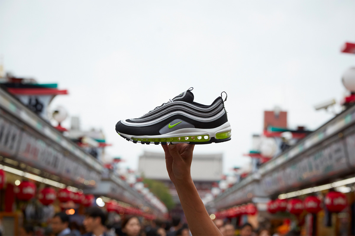 Air Max 97  跨界主题，Nike Air Max 97 “Neon” 将于近期发售