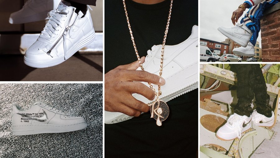 Nike,Air Force 1,AF100  Nike 的大招来了！五位大咖亲自设计的 Air Force 1 即将市售！