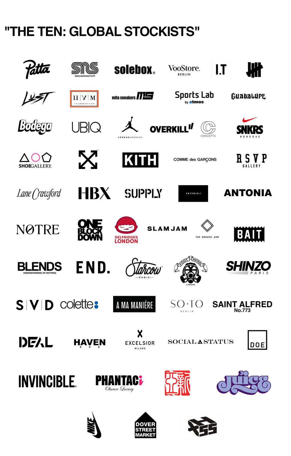 Nike,OFF-WHITE  重大消息提醒！OFF-WHITE x Nike 全球发售店铺公布