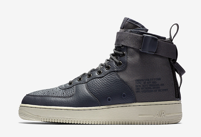 Nike,SF-AF1,917753-004  沉稳干练！SF-AF1 Mid 带来全新百搭配色登场