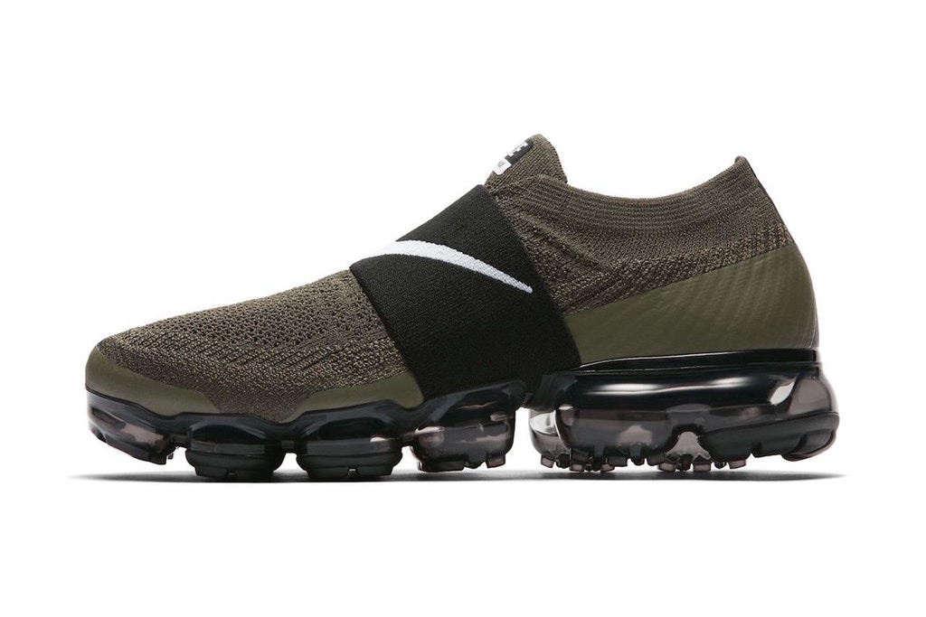 Nike,Air VaporMax,Air VaporMax  多彩与军绿两款配色！绑带版本 Air VaporMax Moc 官图释出
