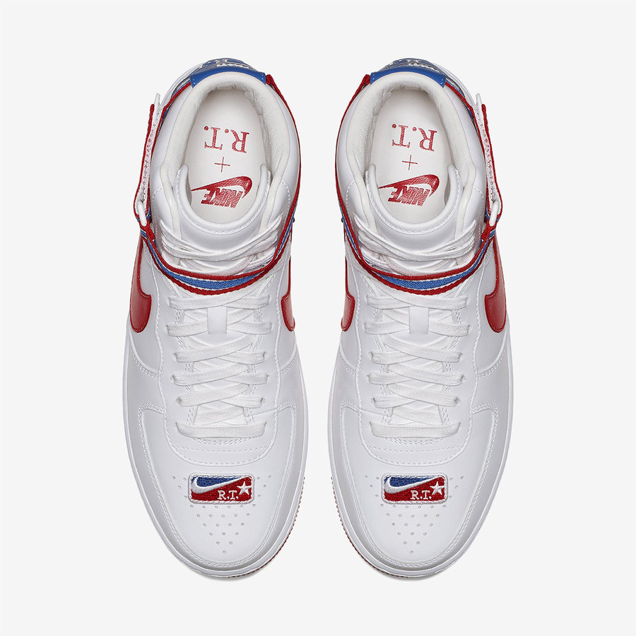 AF1,Nike,RT AQ3366-100 抓紧！RT x Nike Air Force 1 Hi 官网刚刚上架！