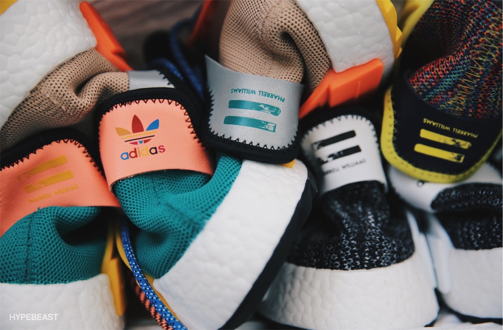 adidas,HU NMD  实物细节图！菲董四款 HU NMD 本月发售！
