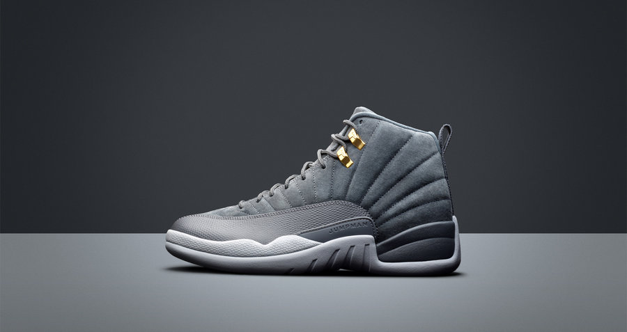 130690-005,AJ12,Air Jordan 12 130690-005AJ12 质感非凡、华丽有余！灰麂皮 Air Jordan 12 下周发售！