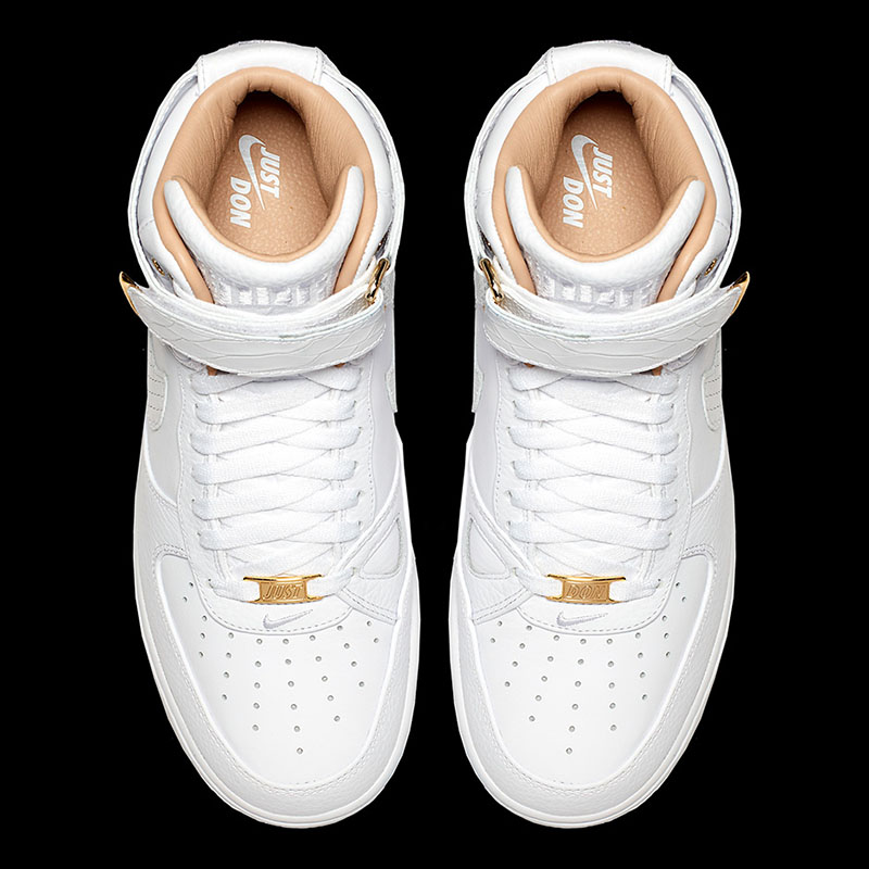 Nike,Air Force 1,AF-100,Just D  三位一体质感奢华！ Don C x Air Force 1 Hi 实物官图释出！
