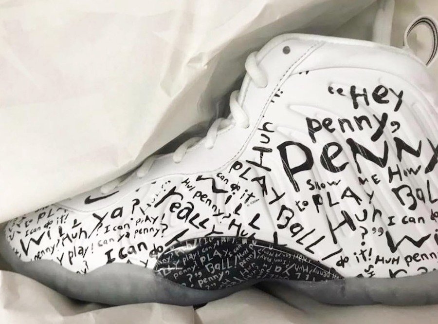 Nike,Little Posite Pro,Hey Pen  哈达威经典海报重现！Little Posite One “Hey Penny” 新品曝光！