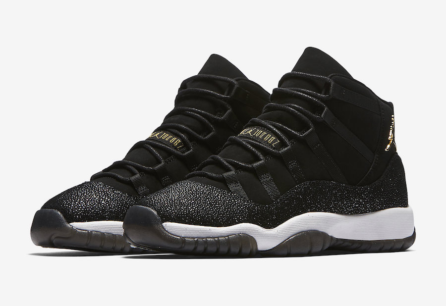 852625-030,AJ11,Air Jordan 11 852625-030AJ11 珍珠鱼皮加持！别忘了本月底还有华丽的 Air Jordan 11 Heiress！