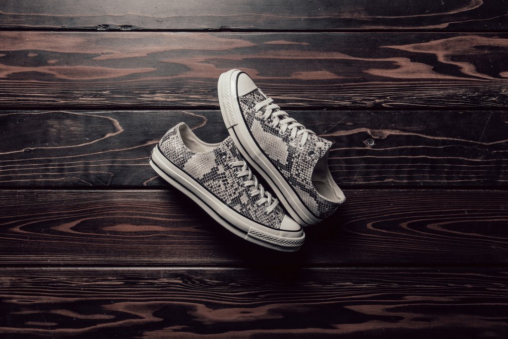 All Star 1970,Converse  奢华蛇皮纹鞋面！两款 All Star 1970s 现已登场