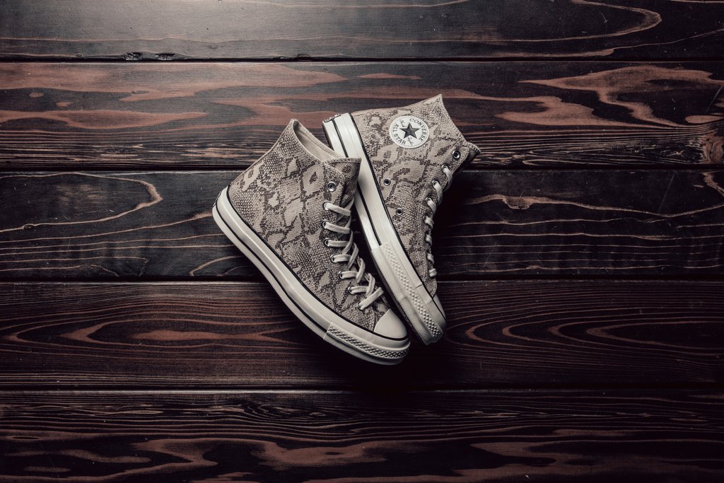 All Star 1970,Converse  奢华蛇皮纹鞋面！两款 All Star 1970s 现已登场