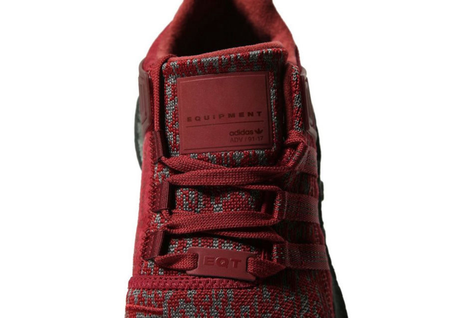EQT Support 93/17,adidas  入手有难度！黑红配色 EQT Support 93/17 现已发售