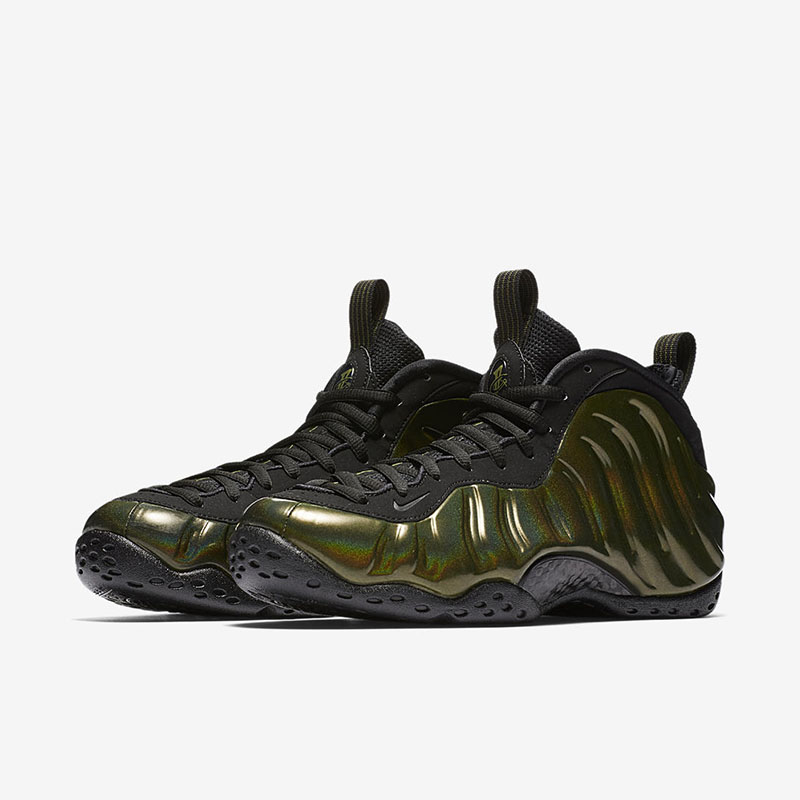 Nike,Air Foamposite One,Legion  蕴含金属质感！绿喷 Air Foamposite One “Legion Green” 下周即将登场！