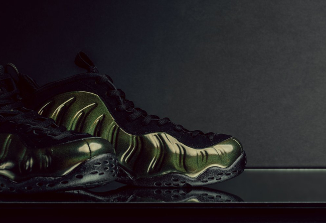 Nike,Air Foamposite,314996-301  发售倒计时两天！军绿全息喷最新实物美图欣赏