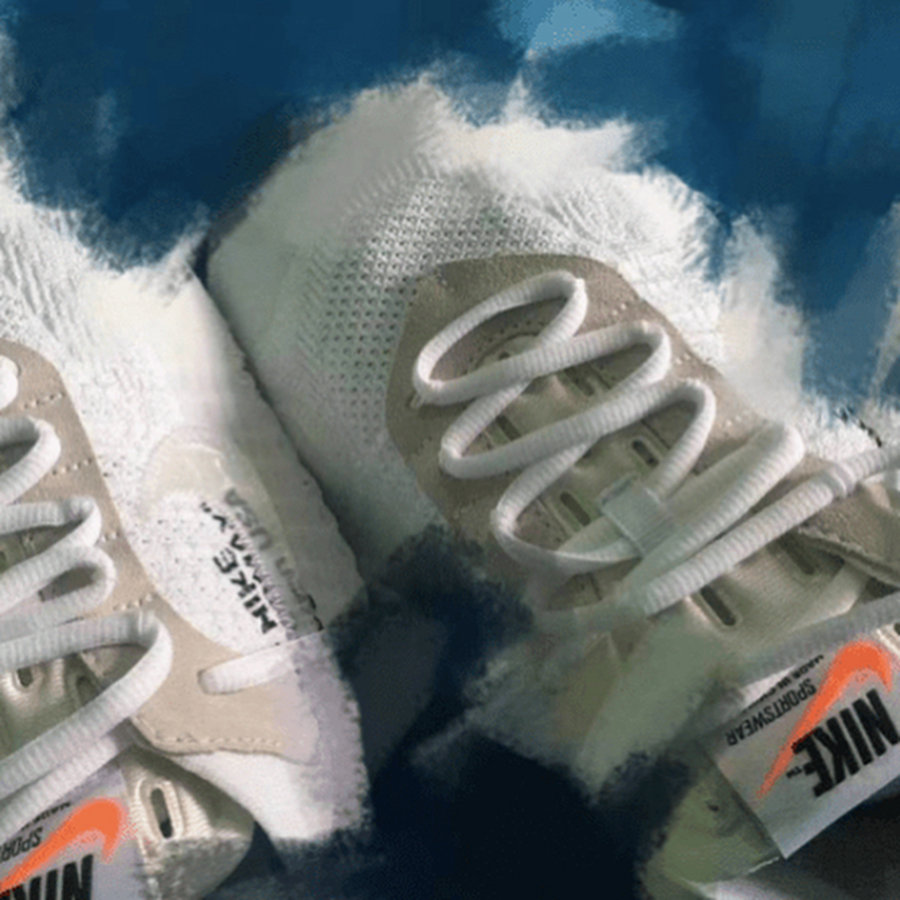 OFF-WHITE,Air VaporMax,Nike  又一款纯白配色！疑似 OFF-WHITE x VaporMax 2018 实物曝光